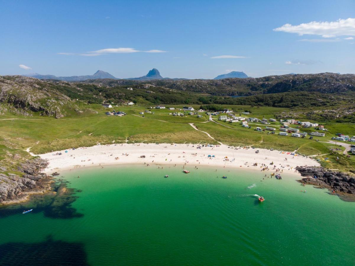 North Coast 500 Pods Hotel Achmelvich Eksteriør billede