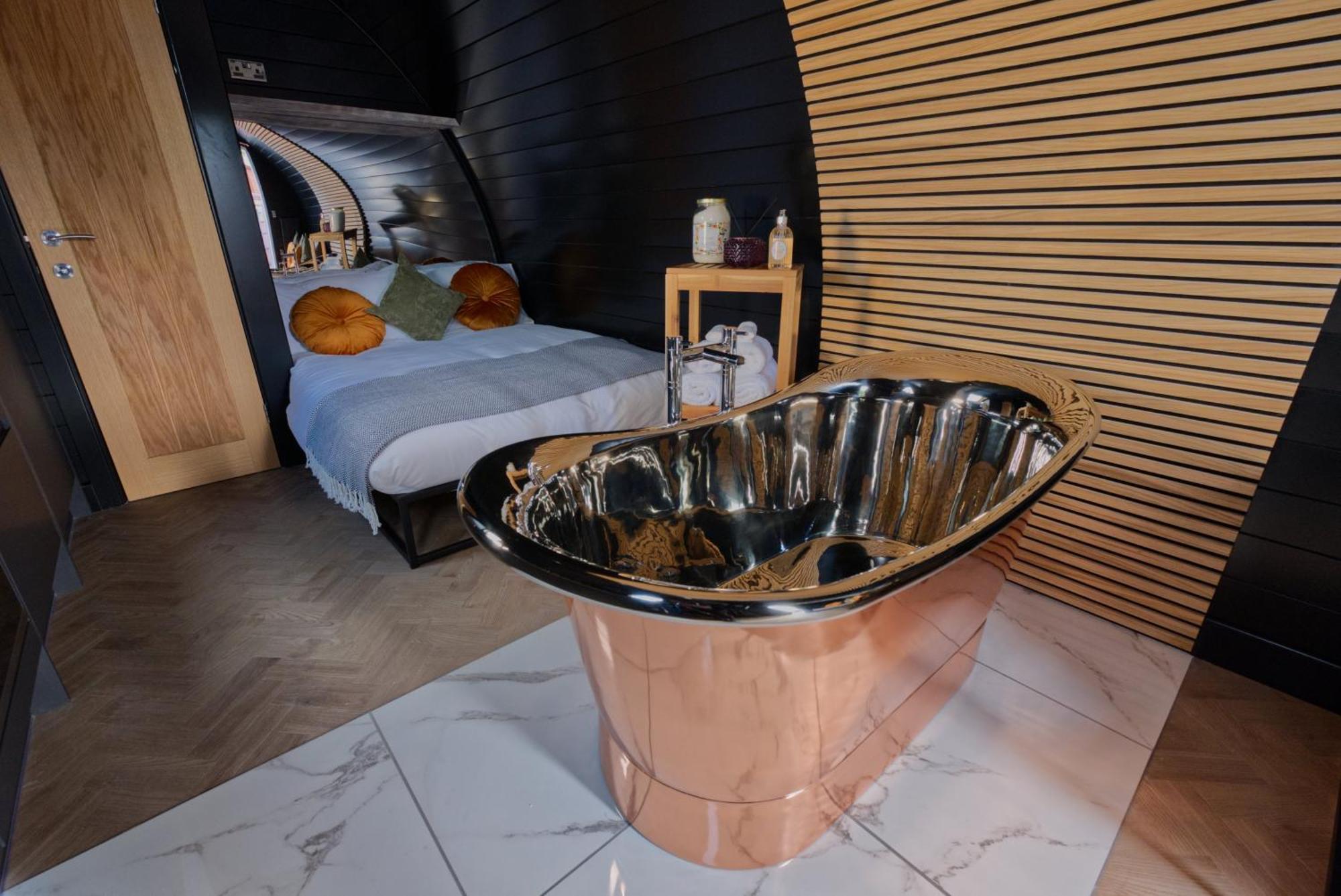 North Coast 500 Pods Hotel Achmelvich Eksteriør billede