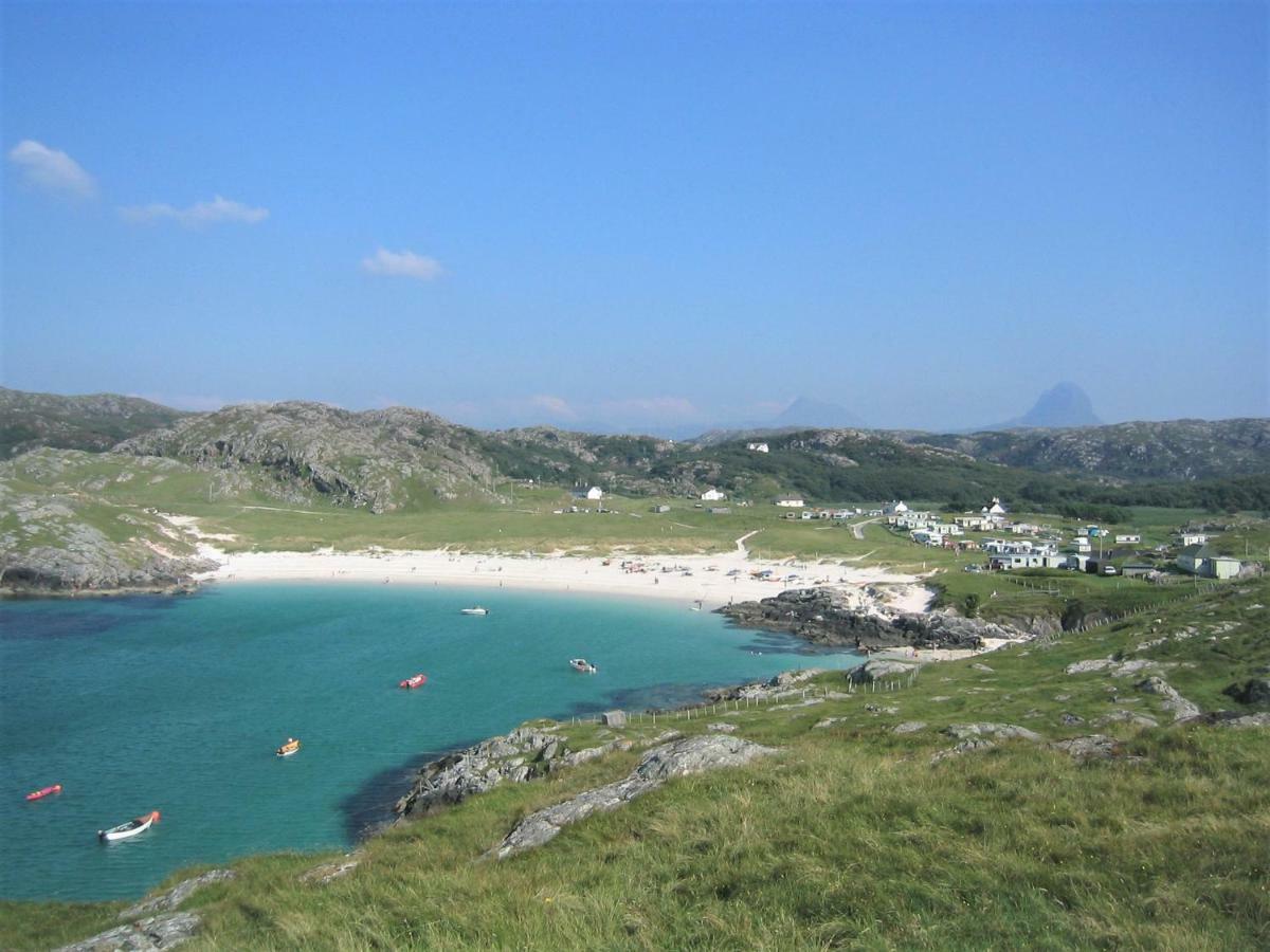 North Coast 500 Pods Hotel Achmelvich Eksteriør billede